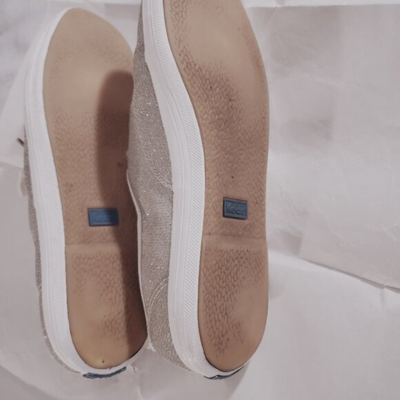 KATE SPADE Keds Shimmery Light Gold Keds- Limited Edition 8.5US - Picture 6 of 16